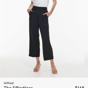 Aritzia Effortless Pant Cropped